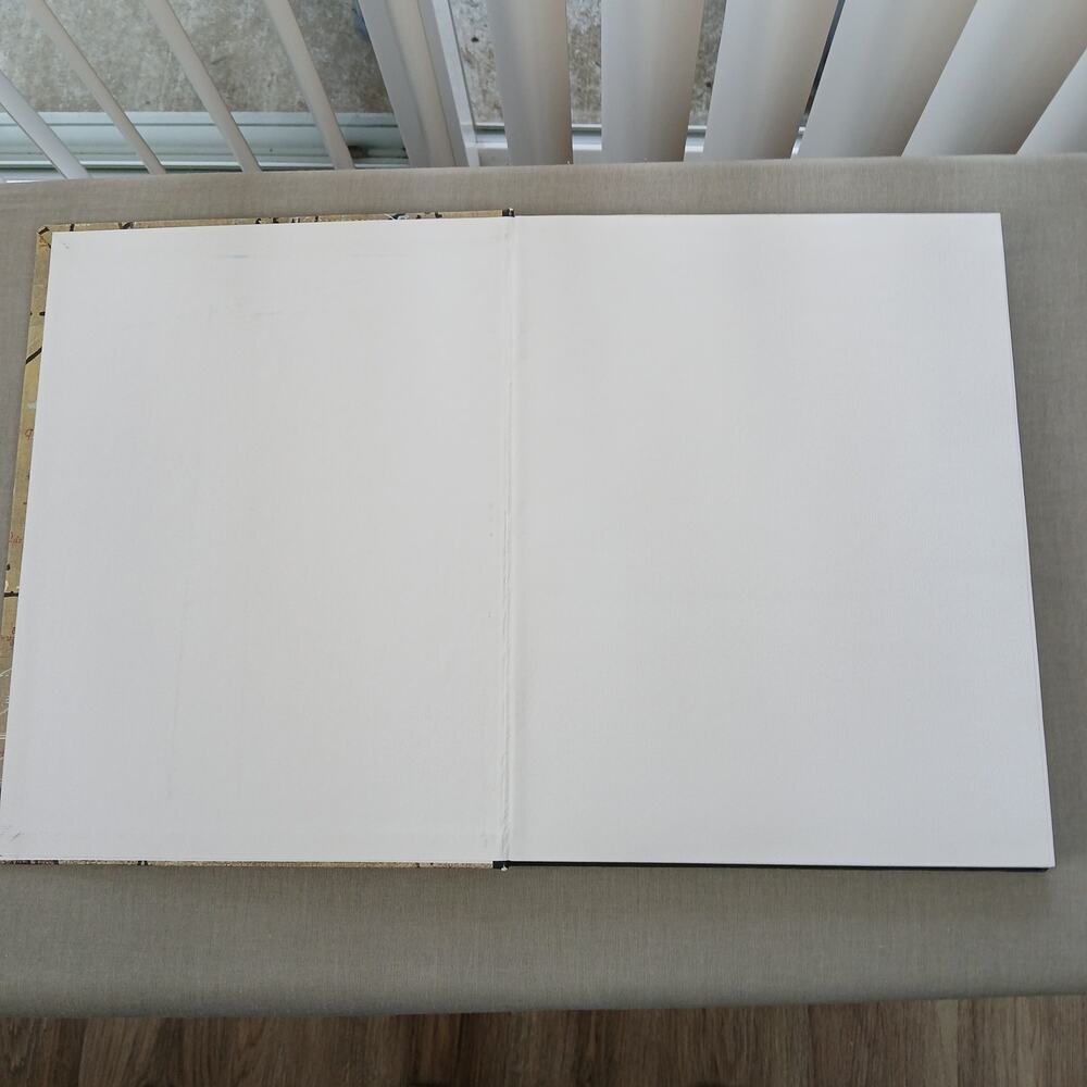 Handmade Hardcover Math Notebook blank unlined pages and graph paper - Picture 6 of 10